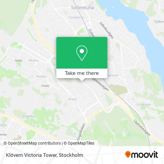 Klövern Victoria Tower map