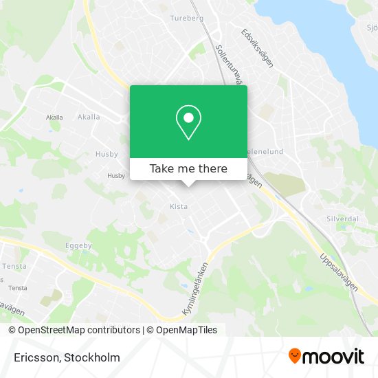 Ericsson map