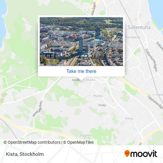 Kista map