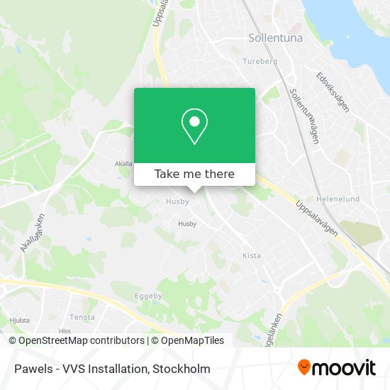 Pawels - VVS Installation map