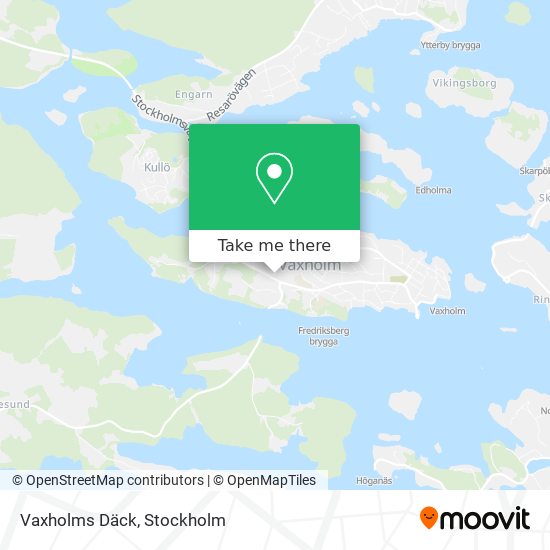 Vaxholms Däck map