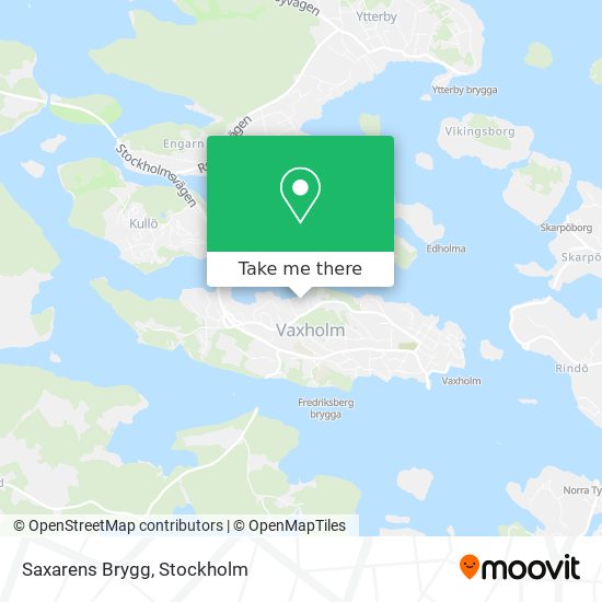 Saxarens Brygg map