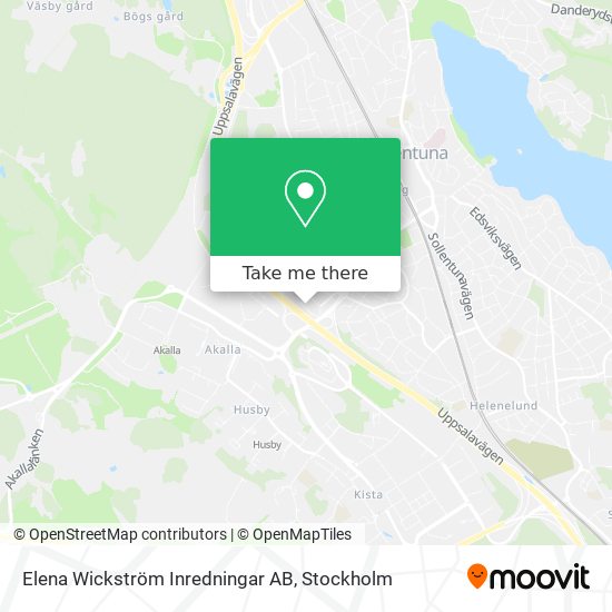 Elena Wickström Inredningar AB map