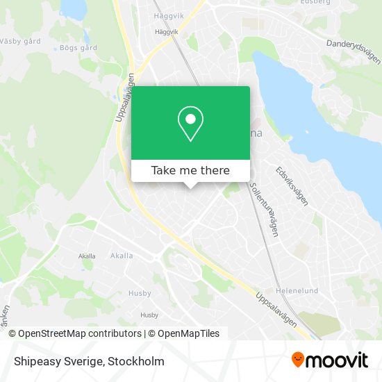 Shipeasy Sverige map