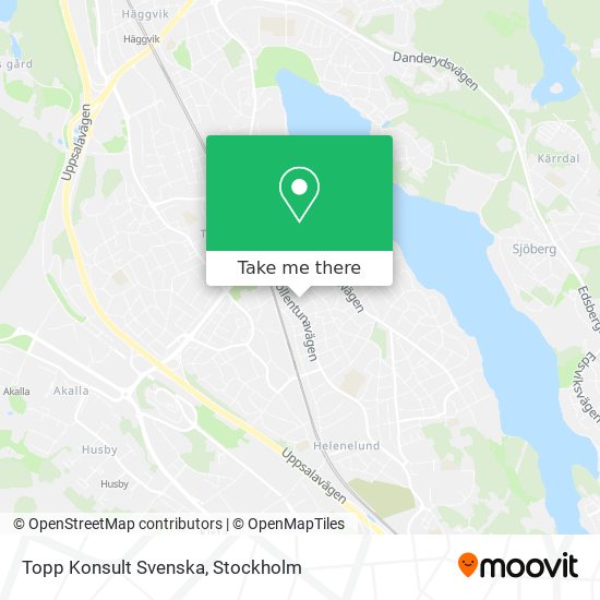 Topp Konsult Svenska map