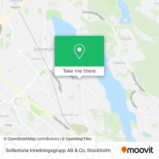 Sollentuna Inredningsgrupp AB & Co map
