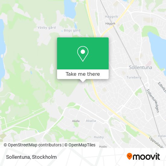 Sollentuna map