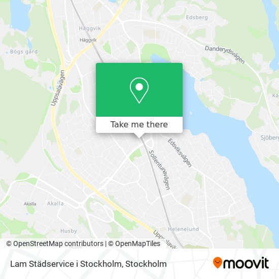 Lam Städservice i Stockholm map