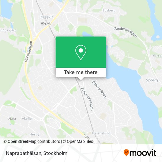 Naprapathälsan map