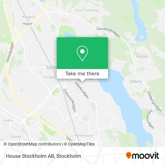 House Stockholm AB map