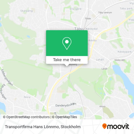 Transportfirma Hans Lönnmo map
