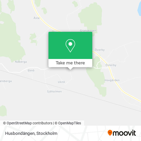 Husbondängen map