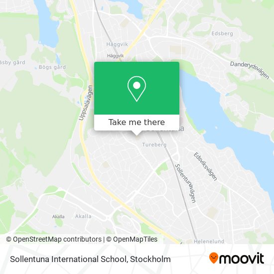 Sollentuna International School map