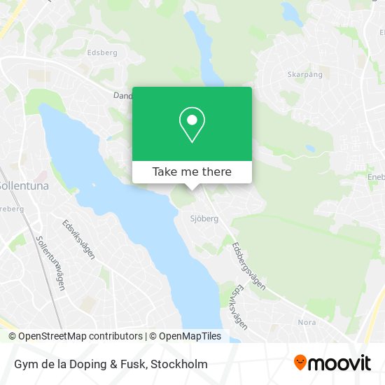 Gym de la Doping & Fusk map