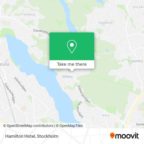 Hamilton Hotel map