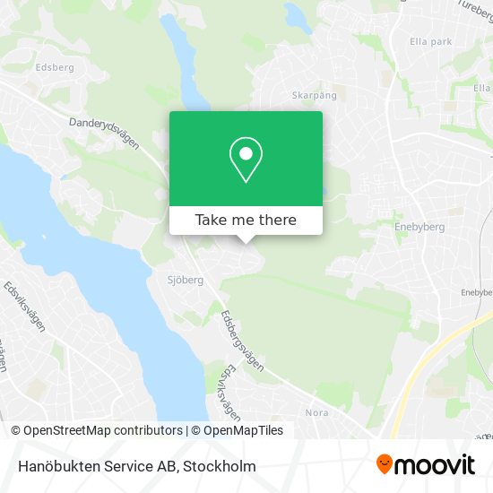 Hanöbukten Service AB map