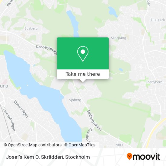 Josef's Kem O. Skrädderi map