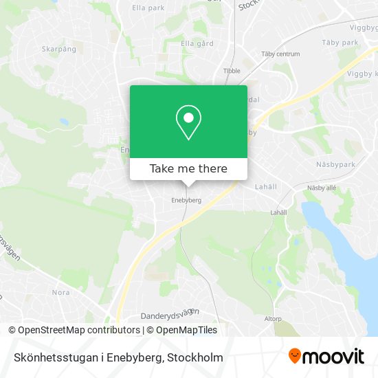 Skönhetsstugan i Enebyberg map