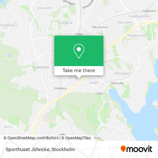 Sporthuset Jöhncke map