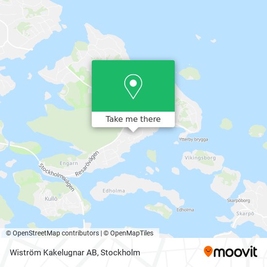 Wiström Kakelugnar AB map