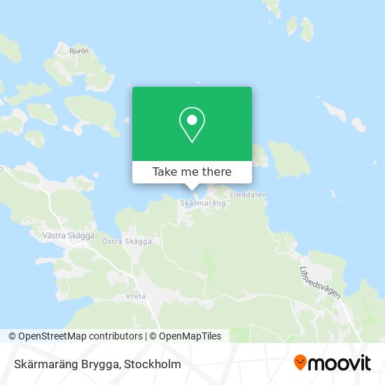 Skärmaräng Brygga map