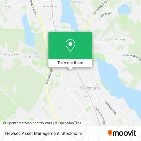 Newsec Asset Management map