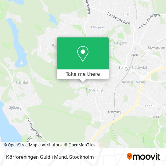 Körföreningen Guld i Mund map