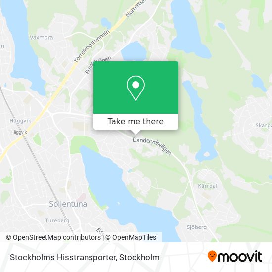 Stockholms Hisstransporter map