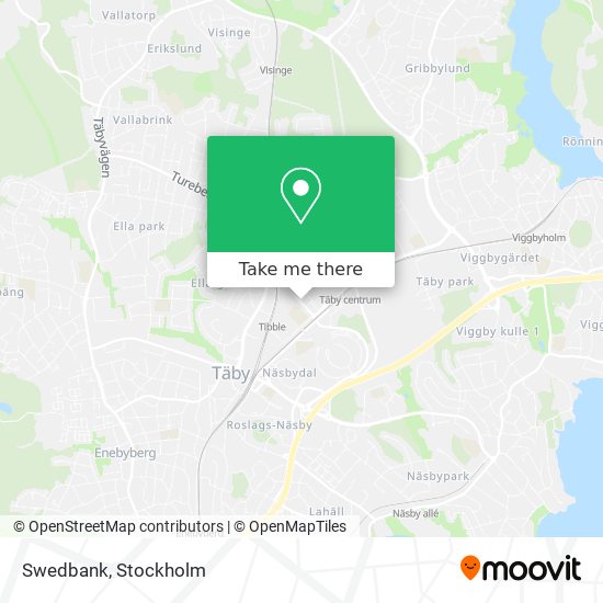 Swedbank map