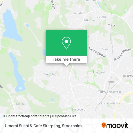 Umami Sushi & Café Skarpäng map