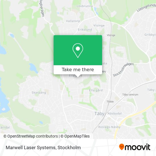 Marwell Laser Systems map
