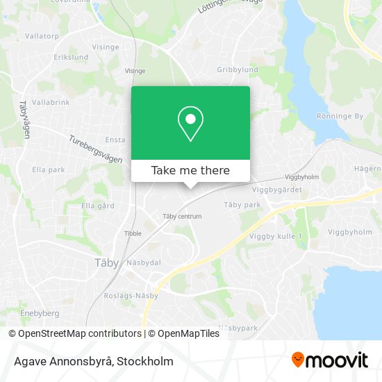 Agave Annonsbyrå map