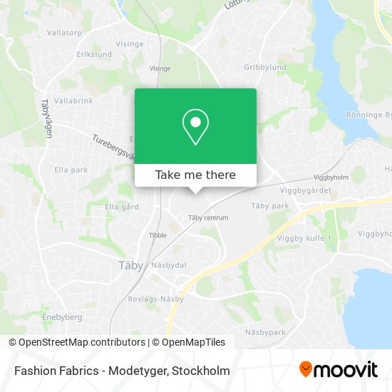 Fashion Fabrics - Modetyger map