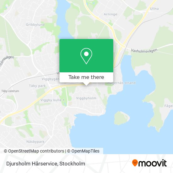 Djursholm Hårservice map