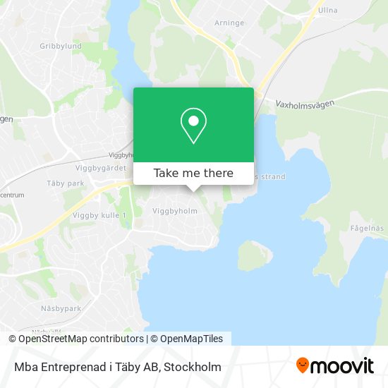 Mba Entreprenad i Täby AB map