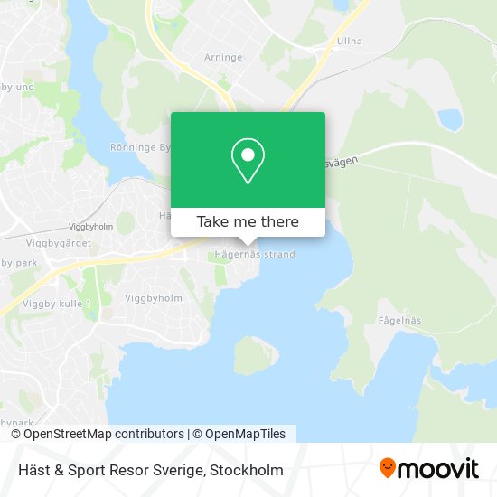 Häst & Sport Resor Sverige map