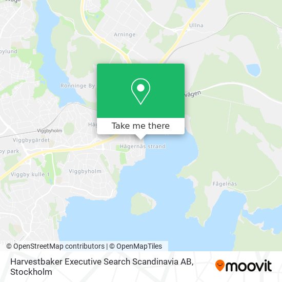 Harvestbaker Executive Search Scandinavia AB map