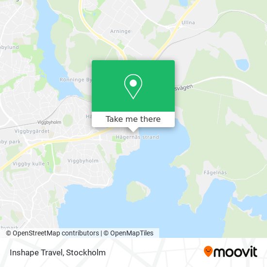 Inshape Travel map