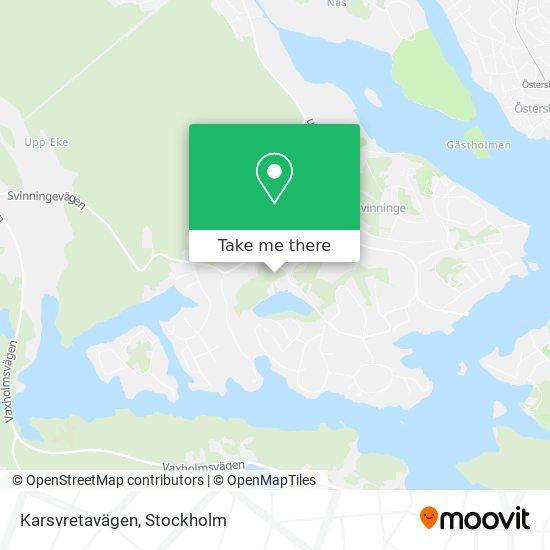 Karsvretavägen map