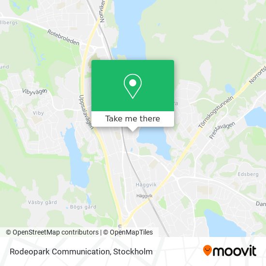 Rodeopark Communication map