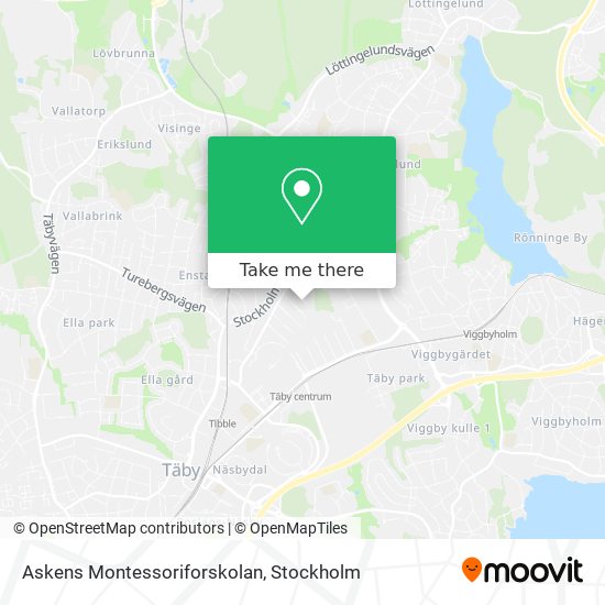 Askens Montessoriforskolan map