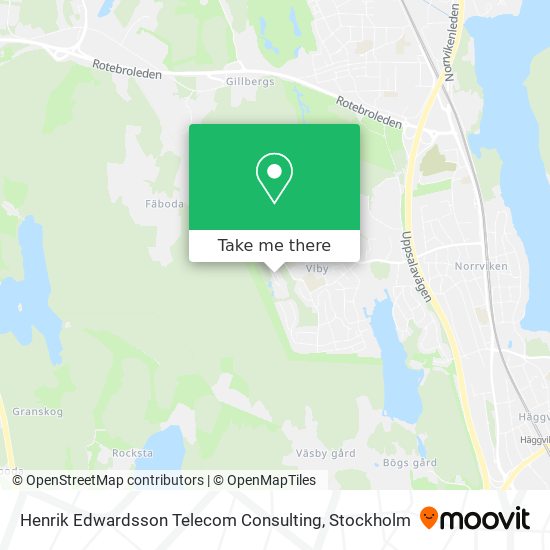 Henrik Edwardsson Telecom Consulting map