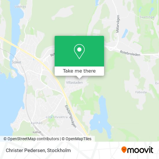 Christer Pedersen map