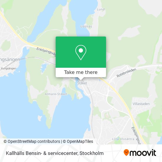 Kallhälls Bensin- & servicecenter map