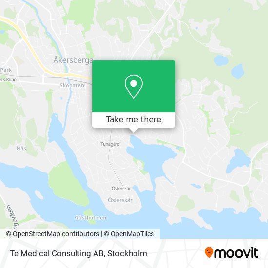 Te Medical Consulting AB map