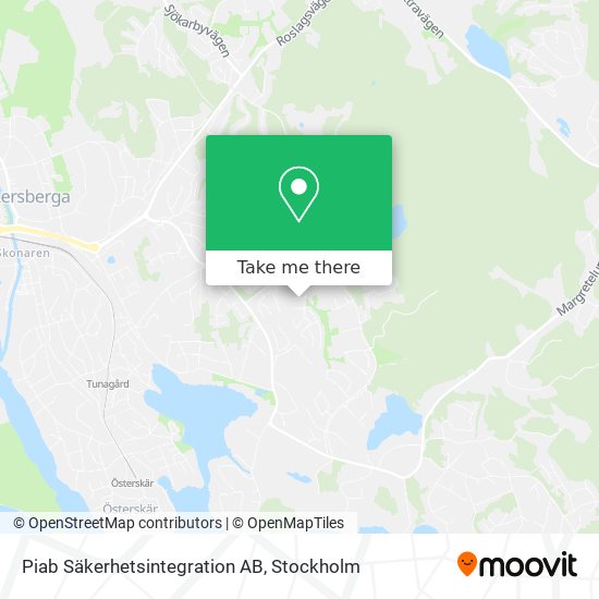 Piab Säkerhetsintegration AB map