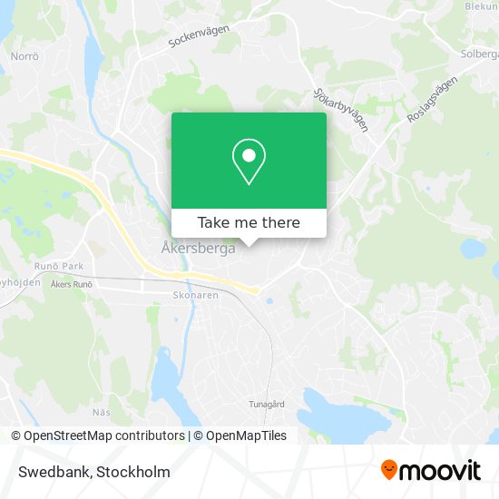 Swedbank map