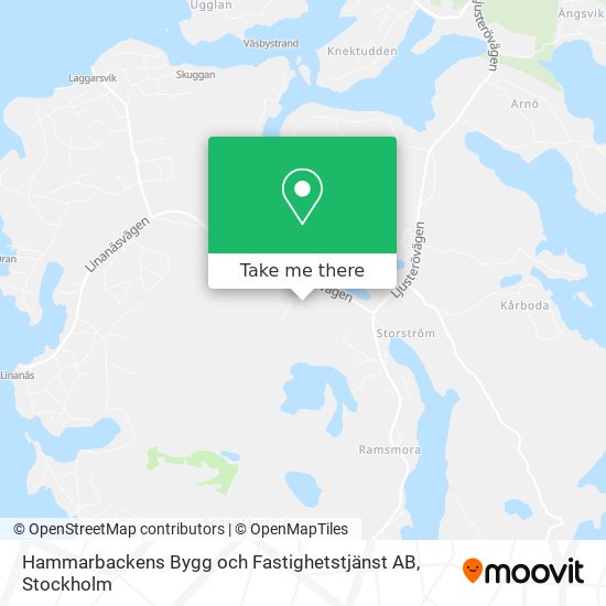 Hammarbackens Bygg och Fastighetstjänst AB map