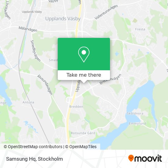 Samsung Hq map