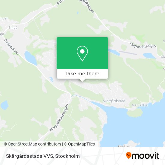 Skärgårdsstads VVS map